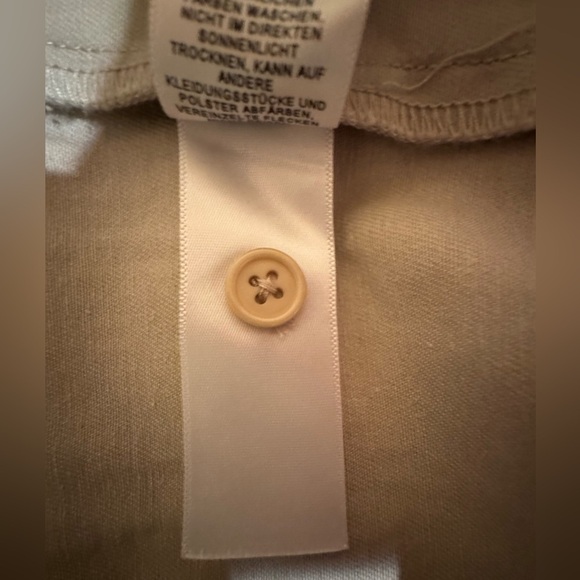 ASOS DESIGN tan Casual Cotton Gathered Waist Tiered Mini Dress. Size 8 NWOT - Picture 12 of 12